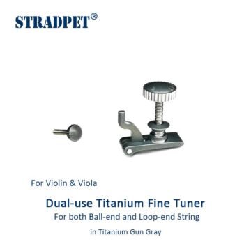 Fine Tuner Titanium Loop&amp;Ball, Dual-Use Vno/Vla, Gun Gray