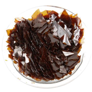 Ruby shellac wax-free 100g