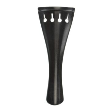 Tailpiece Viola Preciso Round, Ebony/Ebony 130mm