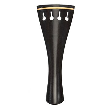 Tailpiece Viola Preciso Round, Ebony/Boxw 130mm