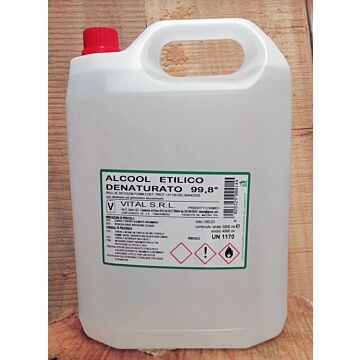 Ethyl Alcohol 99,8&deg; x 5 L Tank