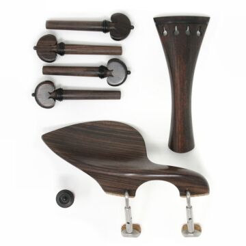 Set Violin Heart  Rosewood/Ebony