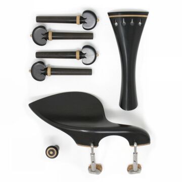 Set Violin Heart Ebony/Boxwood