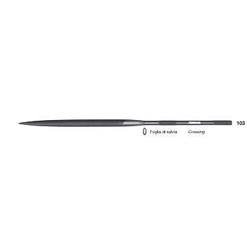 Needle File Crossing, Cut 1 - 160mm