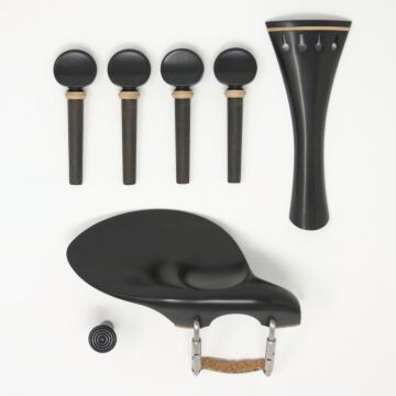 Set Violin Mirecourt Ebony/Boxwood