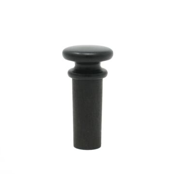 Endbutton Violin Ebony Flat