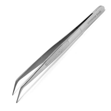 Tweezers SS precision with pointed tip 120mm