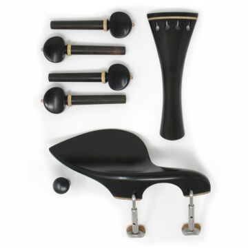 Set Violin Swiss Ebony/Boxwood