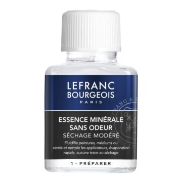 Lefranc &amp; Bourgeois Odourless Mineral Solvent 75ml