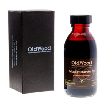 OldWood Italian Brown Red Varnish 60ml
