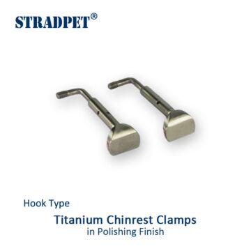 Chinrest Screws Violin and Viola in Titanium Separate