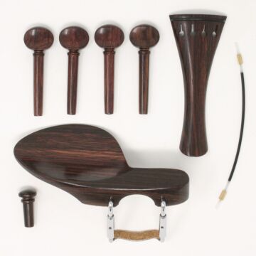 Set Violin Standard Rosewood, Round Tp