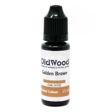 OldWood Golden Brown, Alcohol Colour 15 ml