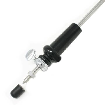 Endpin Cello Ebony with Rod 8mm, &Oslash; 25m