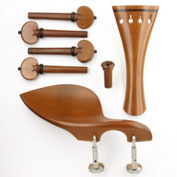 Set Violin Heart Boxwood/Ebony