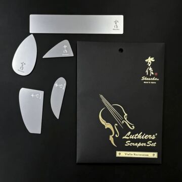 SHUSAKU Luthier's Scrapers Restoration set of 5