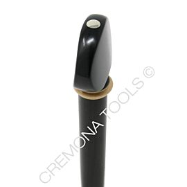 Violin Pegs Ebony/Box with Brass Eye, Thin
