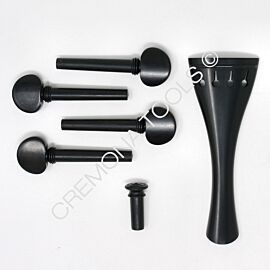 Set tempel Violin Ebony/Ebony