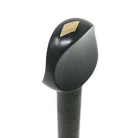 Pegs Viola German Ebony Brass Rhombus