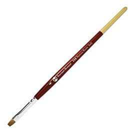 B B Red Sable Brush Flat 10 Size